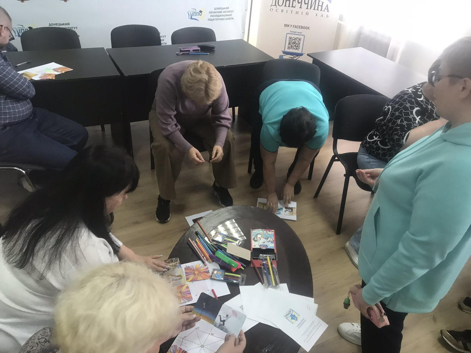 «Життя в балансі»: тренінг для педагогів Донецької області, які тимчасово перебувають у м. Києві