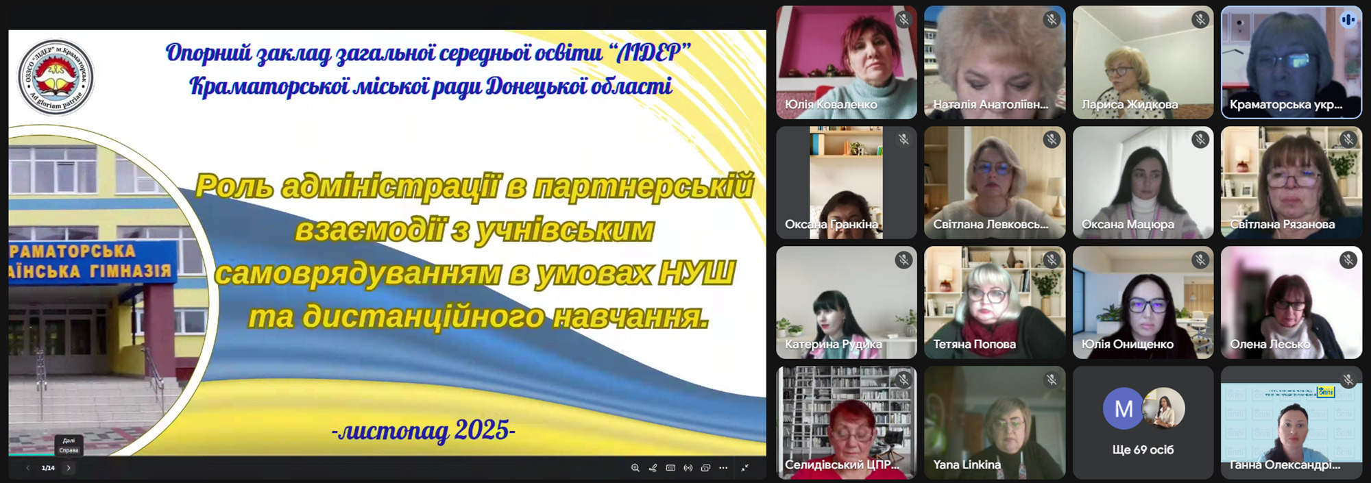 Майданчик директора «А як у вас?»: керівники закладів освіти говорять про учнівське самоврядування